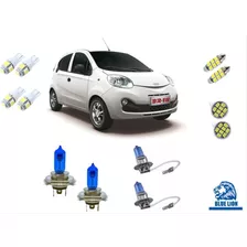 Chery Qq 2011/2016 Kit Lampada Leds + Alto/baixo/milha