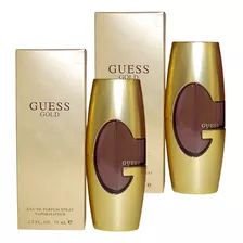 Paquete Guess Gold Dama 75ml Edp Original 2 Pzas