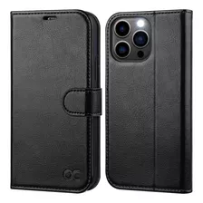 Funda Ocase Tipo Cartera Para iPhone 13 Pro Max-black