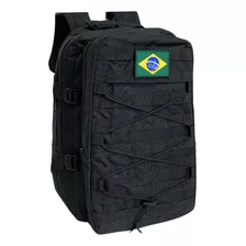 Mochila Escolar Masculina Tatica Reforçada Barata Cor Preto