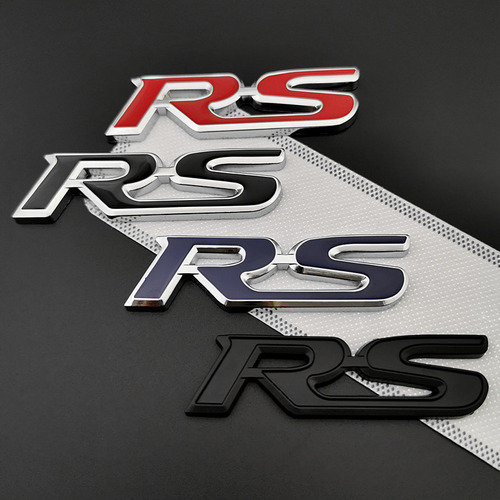 3d Metal Car Badge Para Honda Rs Logo Fit Jazz Civic Hrv Foto 4