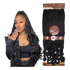 Cabelo Jumbo Boho Curl Gypsy Braids African Beauty 400 Gr