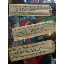 Antiguedad Agujas Para Calentador Catalano