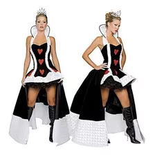 Fantasy Reina De Corazones, Mujer De Corazones, Halloween