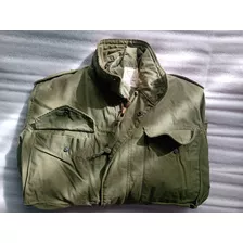 Chamarra Militar M65 Alpha Industries Green Small / Long Gre