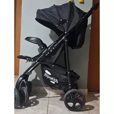 Cochecito De Paseo Bipokids Bbs122 Negro