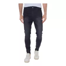 Calça Masculina Jeans Black Lycra Preta Preto Promoção 7880 