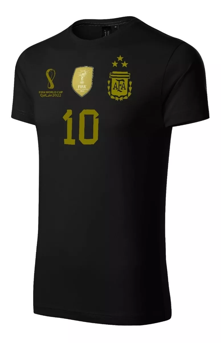 Remera-camiseta Seleccion Argentina Mundial Qatar 2022 Messi
