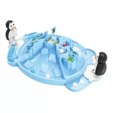 Brinquedo Infantil Jogo Pinguim Neve No Alvo Arremessar Bola