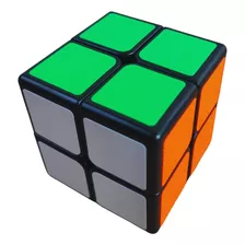 Cubo Rubik 2x2x2, Base Negra, Juguete, Didáctico Para Niño
