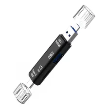 Adaptad Otg 5 En 1, Usb V8/ Tipo C//usb/sd/usb A