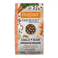 Instinct Raw Boost De Salmón Con Granos Y Arroz Integral 2kg