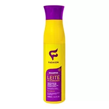  Shampoo Leite Siliconizado 400ml Fashion