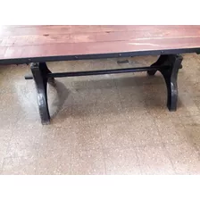 Base De Acero Para Mesa Tipo Industrial Pesada