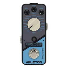 Pedal Valeton Crl-9 Coral Verb Ii Digital Modeling Reverb