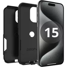 Capa Otterbox Protetora Commuter Para iPhone 15 Normal 6.1