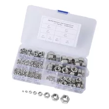 M2 - M12 (220pcs) Hexagono De Acero Inoxidable Rosca Tuercas