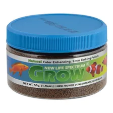 Ração New Life Spectrum Grow 60g Small Pellets 05-0,75mm