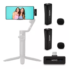 Movo Wireless Mini Uc Duo Micrófono Inalámbrico Para Android