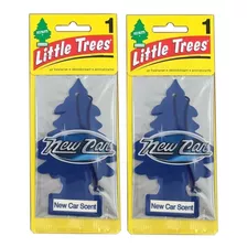 2 Little Trees Aromatizante Cheirinho P/ Carro New Car