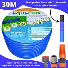 Mangueira Jardim Trançada Antitorção 30 Metro Aquaflex