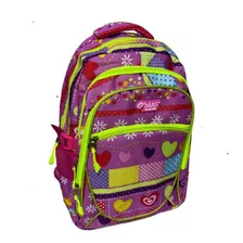 Mochila Grande Con Diseño Para Escolares