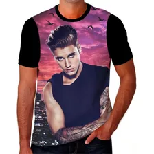 Camisa Camiseta Justin Bieber Álbum Show Música Envio Hj 06