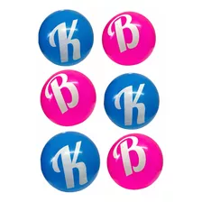 Pelota De Plástico Barbie Y Ken Regalo Niños Cumpleaños 25pz