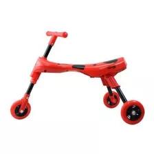 Triciclo Infantil Dobravel Vermelho Preto Qualidade Clingo