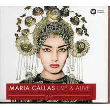 Cd Duplo Maria Callas - Live & Alive - Digipack Lacrado