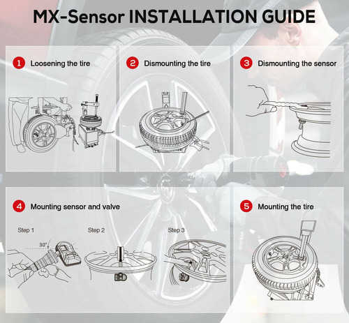 4 Sensores Autel Tpms 315 Mhz Que Monitorean La Presin De L Foto 4