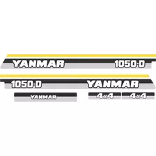 Adesivo Personalizar Trator Yanmar 1050d 