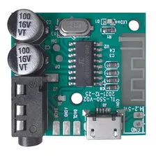 Modulo Placa Adaptador Receptor Bluetooth 5.0 Áudio Bt Mp3