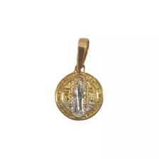 Medalla Oro 14k Ideal Para Regalo San Benito 