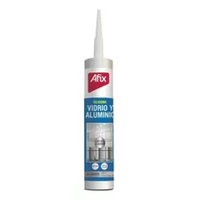 Silicona Vidrio Aluminio 280ml Aluminio Afix