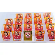 Mundial Qatar 2022 Panini - Selección Serbia Completa / Srb