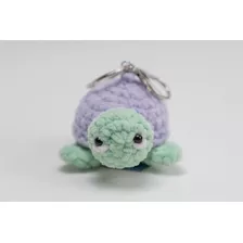 Tortuguita Llavero Amigurumi Tejida A Crochet