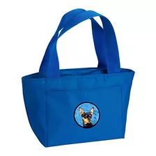 Bolsa Lonchera Min Pin Azul, Tamaño Pequeño, Reutilizable