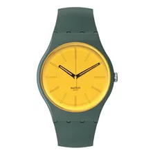 Reloj Swatch Gold In The Garden So29g103 Hombre Mujer Suizo