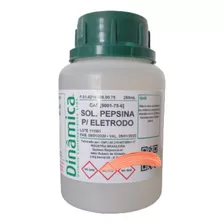 Solução Pepsina Para Limpeza Eletrodo De Phmetros - 250ml