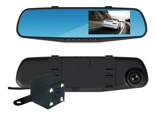 Espejo Retrovisor Dvr Personalizado Sensor De Reversa Fiat Foto 3
