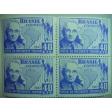 Rhm C 230 - Harry Truman No Brasil - Quadra - 1947