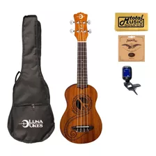 Ukelele Soprano Luna Total Music Source Uke Malu S Diseño