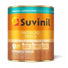 Verniz Base Água Madeira Suvinil 900ml Imbuia Mogno Natural