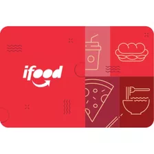 Cartão Presente Giftcard Ifood R$ 30 Reais