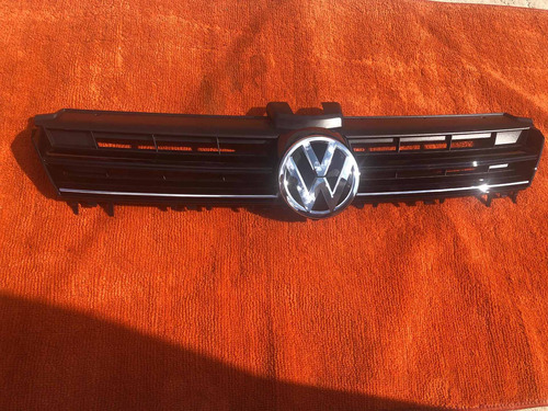 Parrilla Golf Mk7 Original 16/19 Orig Emblema Piano Cromo Vw Foto 2