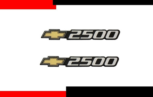 Emblemas 2500 Chevrolet, Cheyenne, Silverado 1999-2007. Foto 3