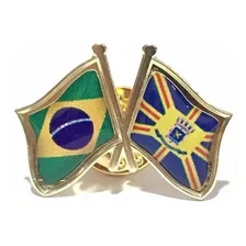 Pin Da Bandeira Do Brasil X Campo Grande