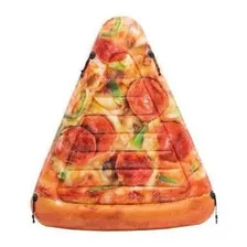 Bóia Colchão Inflável Pedaço De Pizza Piscina Intex - Usado