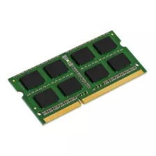 Memoria Ram Valueram Color Verde 8gb 1 Kingston Kvr16s11/8